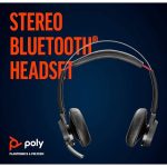 بیزنس هدفون استریو Plantronics Voyager Focus UC - تصویر 2